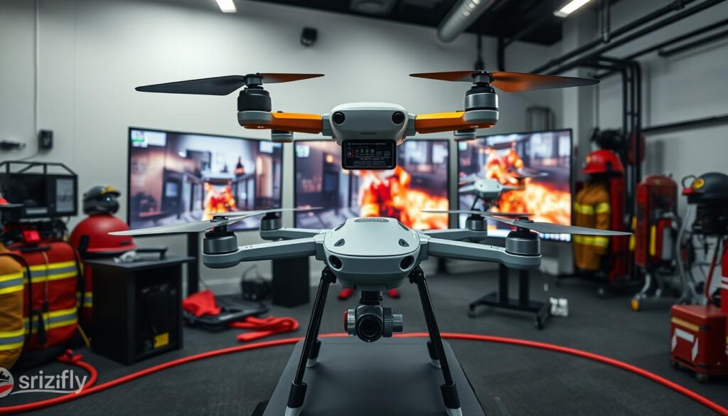 Fire Training Drone Simulator