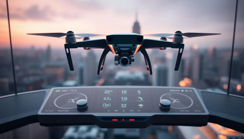 SRIZFLY drone simulator updates interface