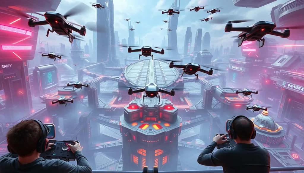 multiplayer drone simulator