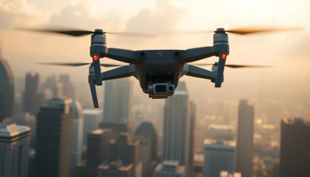 DJI drone flight simulation