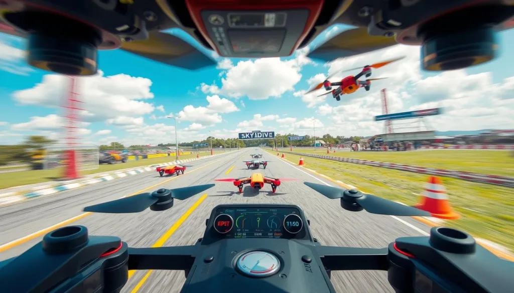 FPV SkyDive drone simulator download