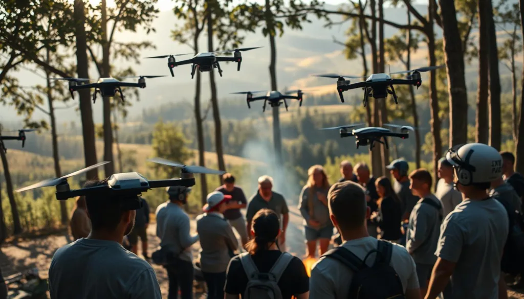 FPV drone community