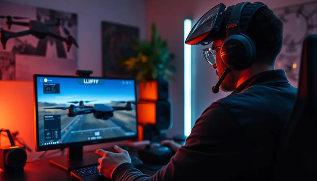 Liftoff FPV drone simulator