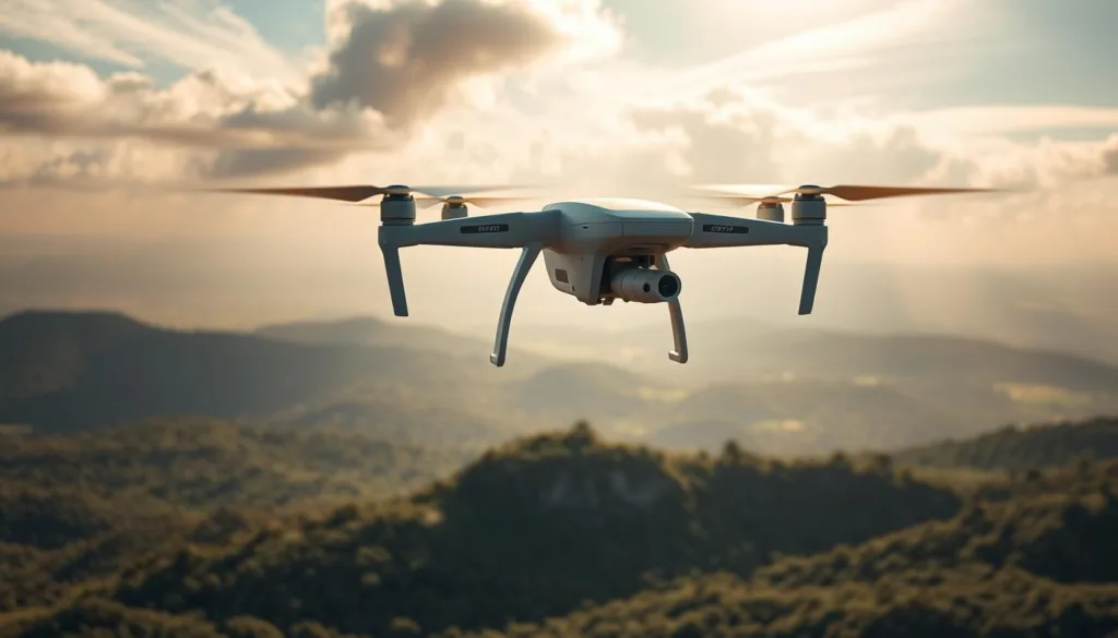 Relevés aériens par drone