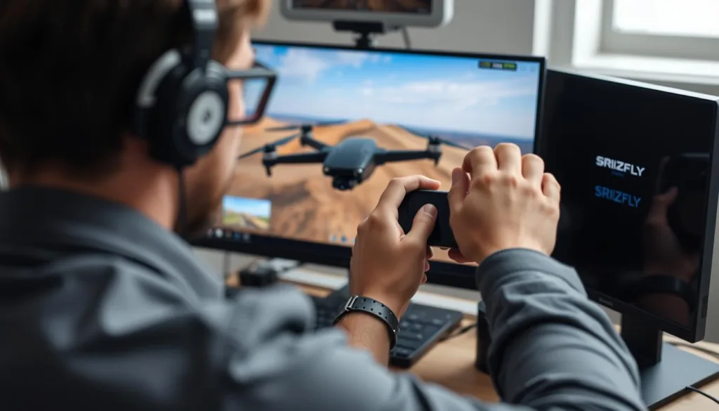 SRIZFLY drone simulator