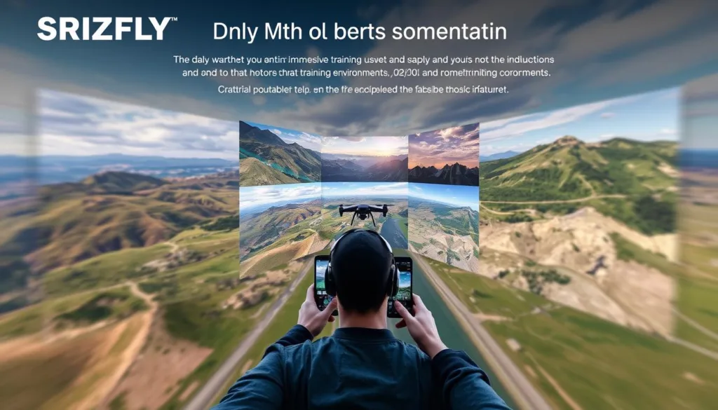 SRIZFLY drone simulator app