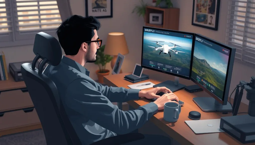 SRIZFLY drone simulator download