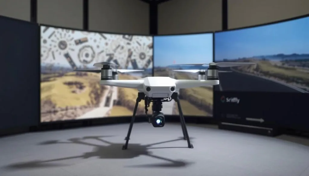 SRIZFLY drone simulator features