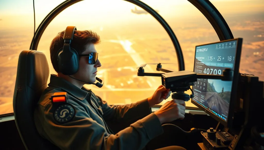 SRIZFLY drone simulator features