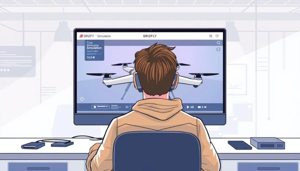 SRIZFLY drone simulator free