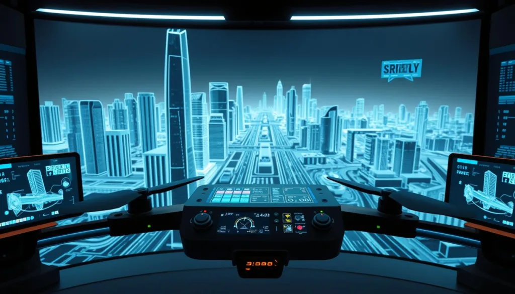 SRIZFLY drone training interface