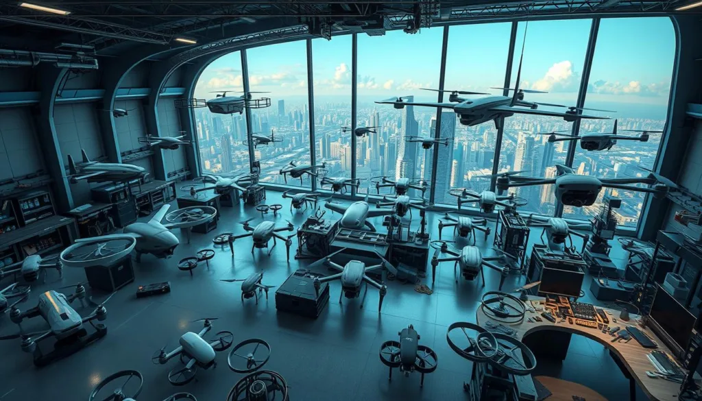 UAV building simulator