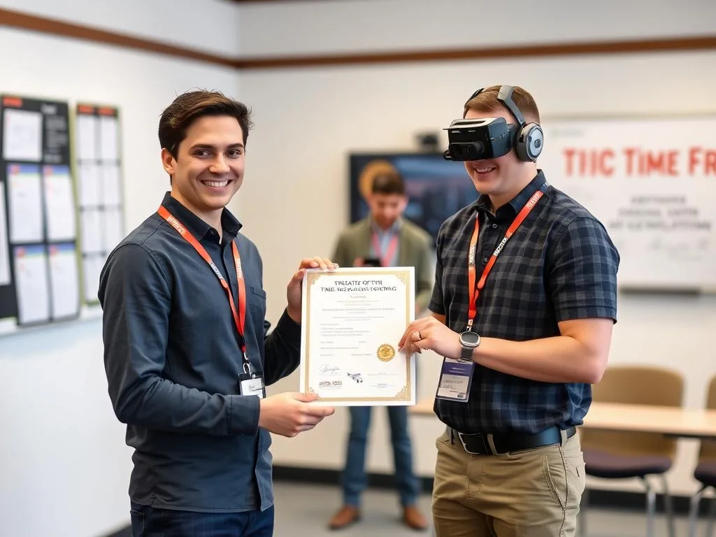 UAV certification requirements being met through simulator training