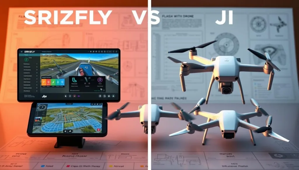 comparaison SRIZFLY DJI