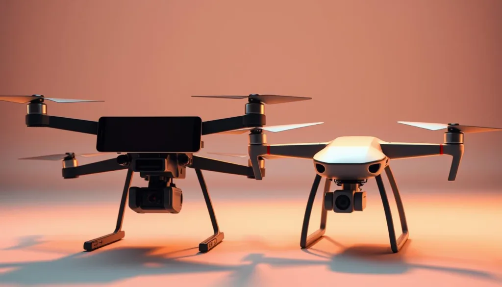 comparaison simulateur drone
