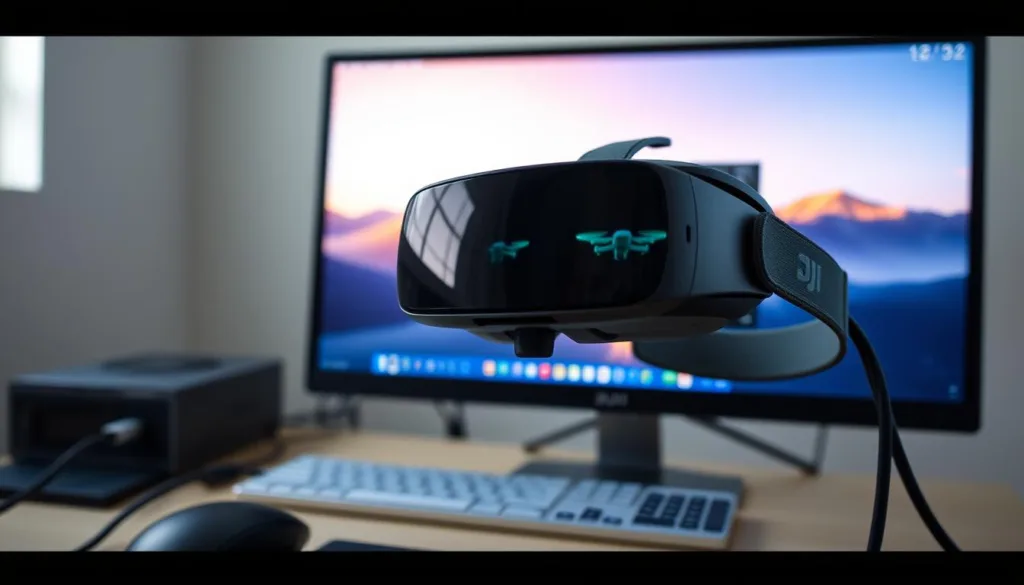dji goggles virtual flight setup