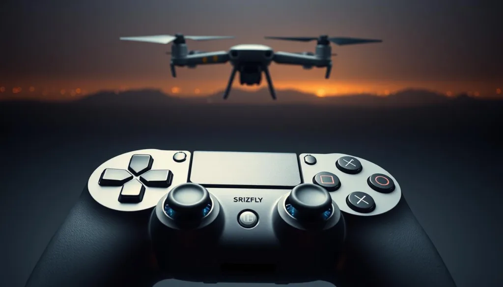 dji simulator ps4 controller