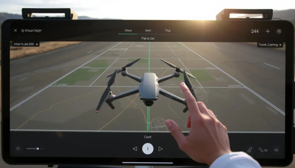 dji virtual flight advanced features