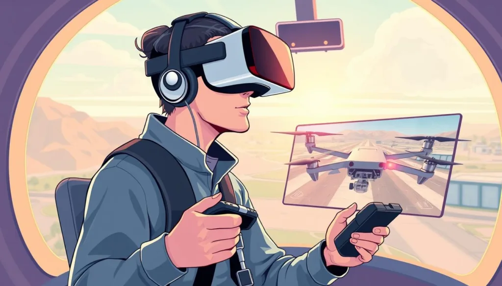 dji virtual flight fpv app