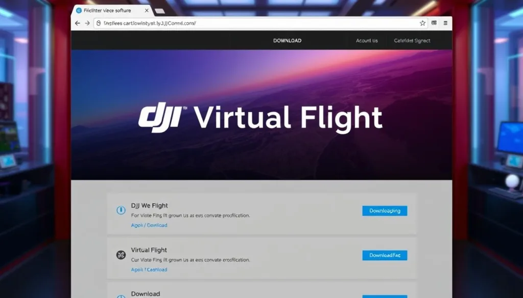 dji virtual flight pc download
