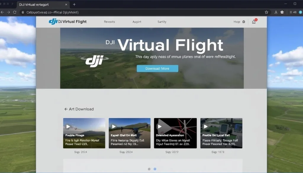 download dji virtual flight for windows