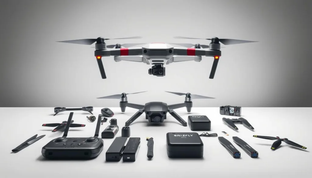 drone equipment setup diagram
