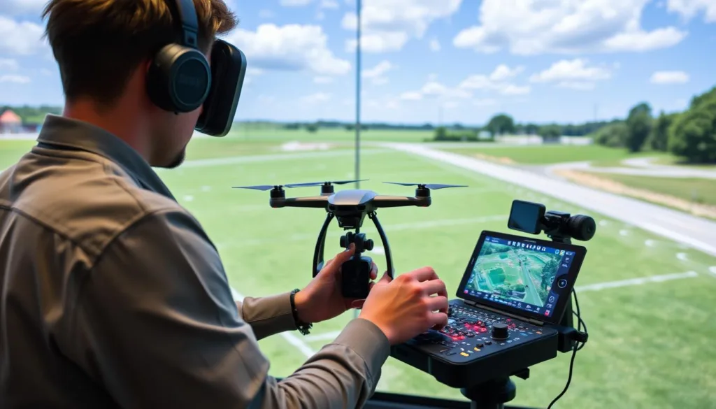 drone pilot license training simulator