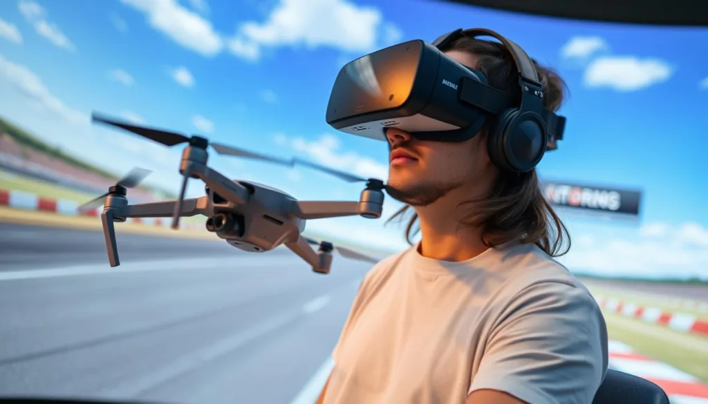 drone pilot license training simulator