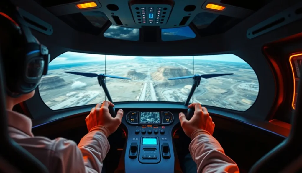 drone vr simulator