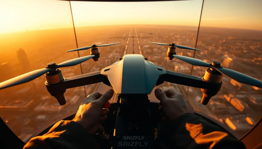 entrenamiento de vuelo drones