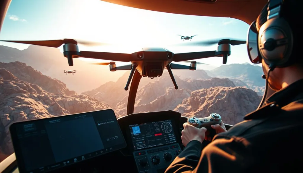 flight sim drone