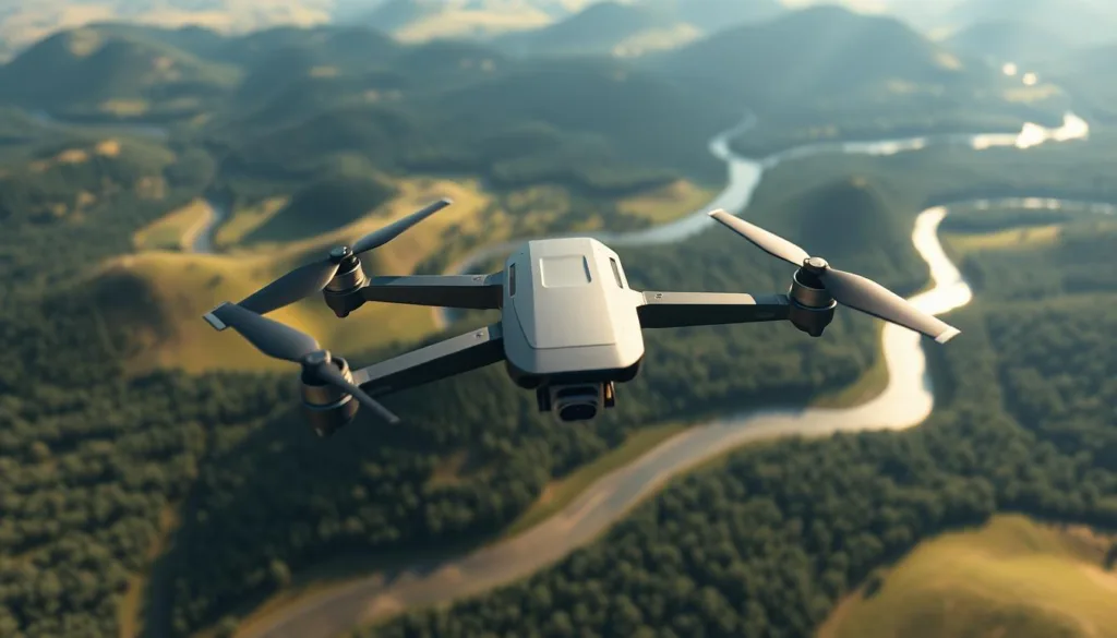 realistic drone flight simulation experience