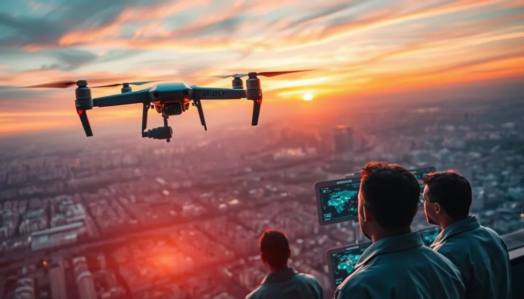 simulación de drones