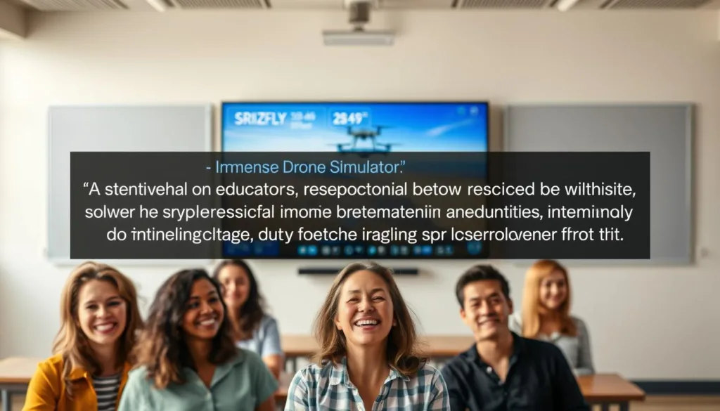 SRIZFLY Drone Simulator Testimonials