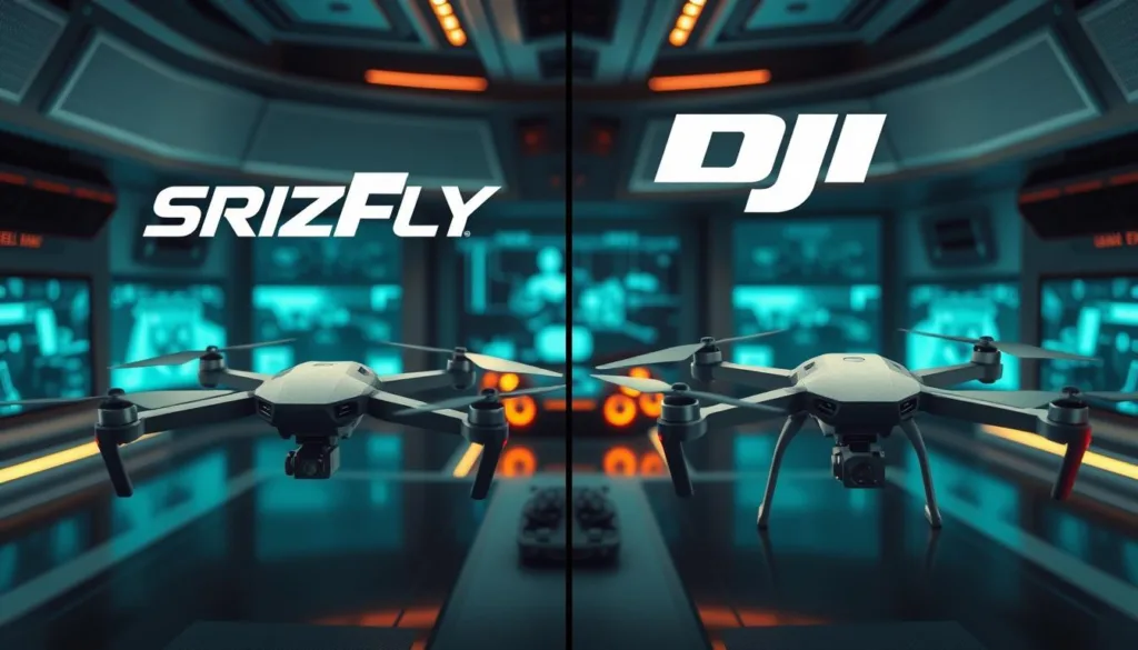 SRIZFLY vs DJI simulator