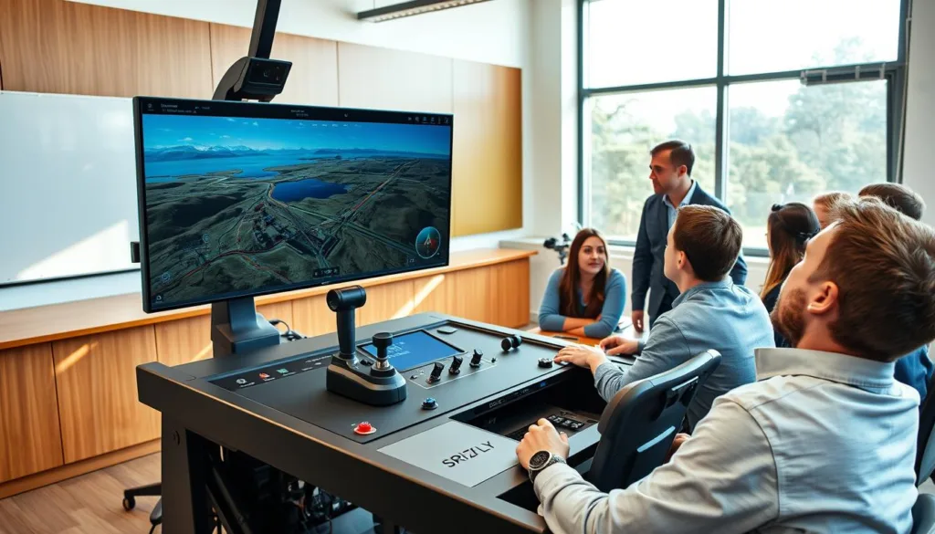 UAV flight simulator for schools