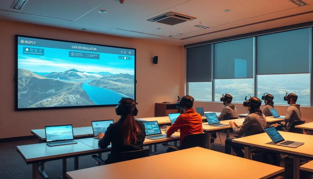 UAV simulator for education