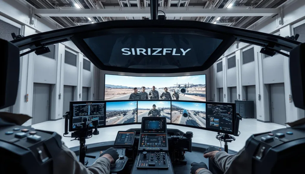 UAV simulator for military training programs