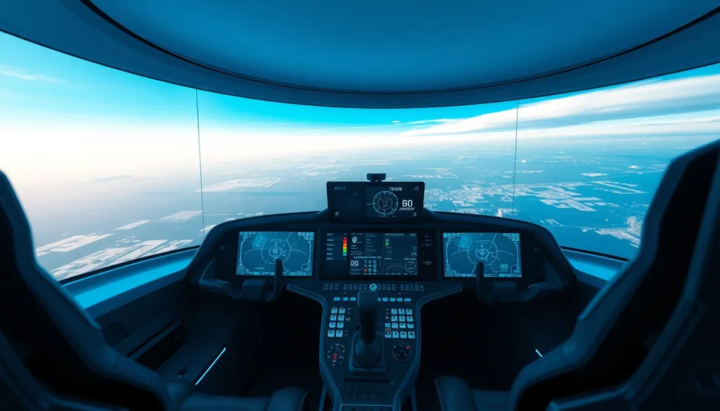 advanced flight simulator features
