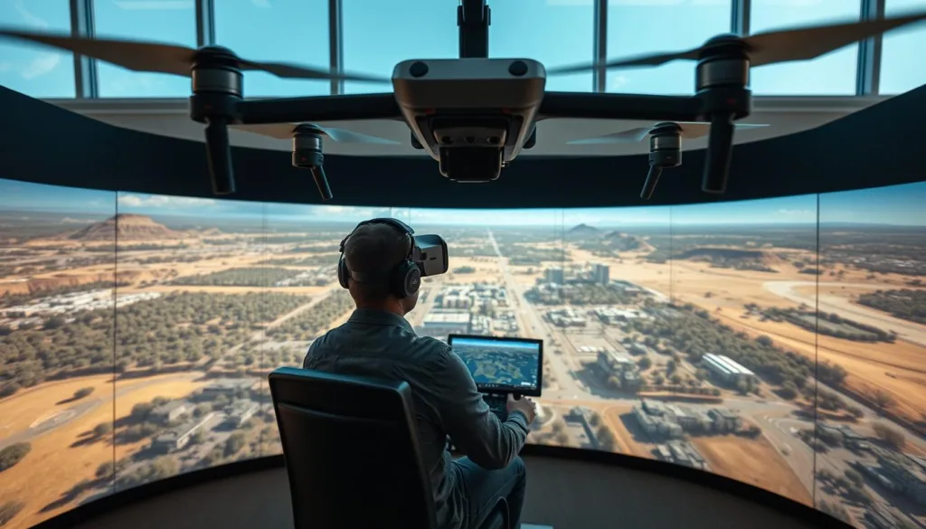 aerial mapping simulator for school