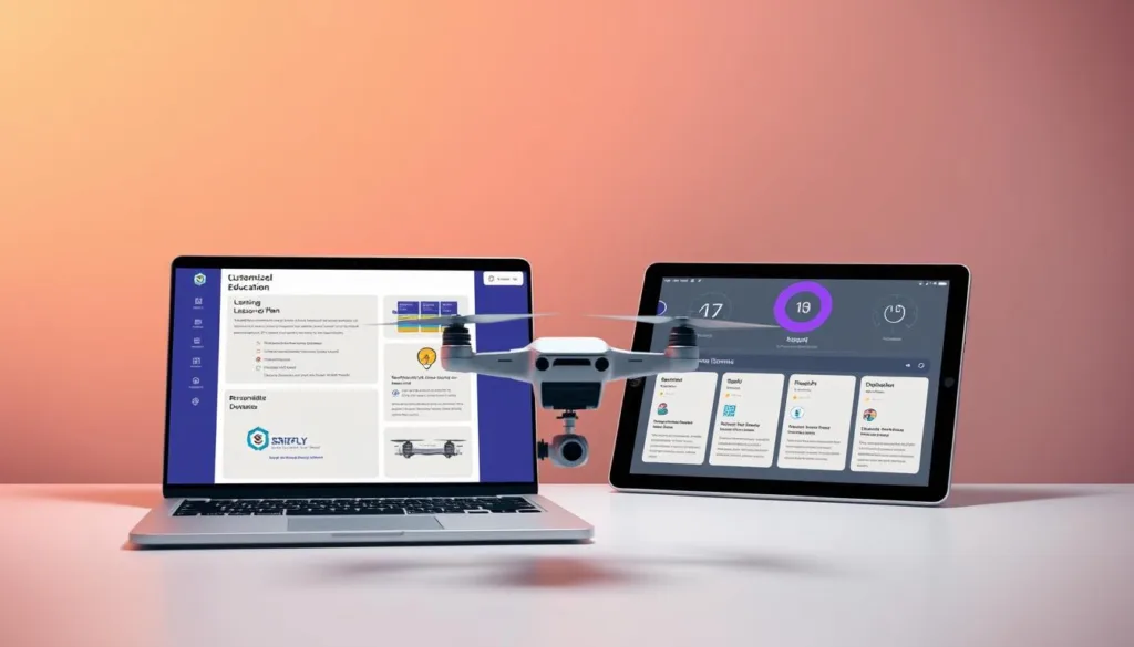 customized drone education portal