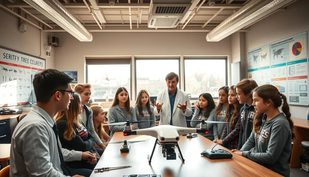 drone education curriculum for high schools
