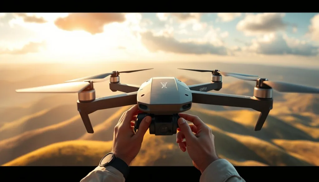 drone flight simulation practice