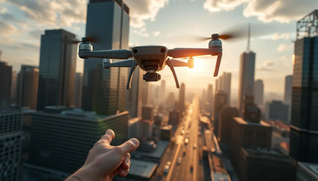 drone flying sim