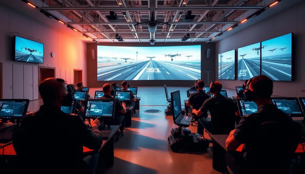 drone flying simulator
