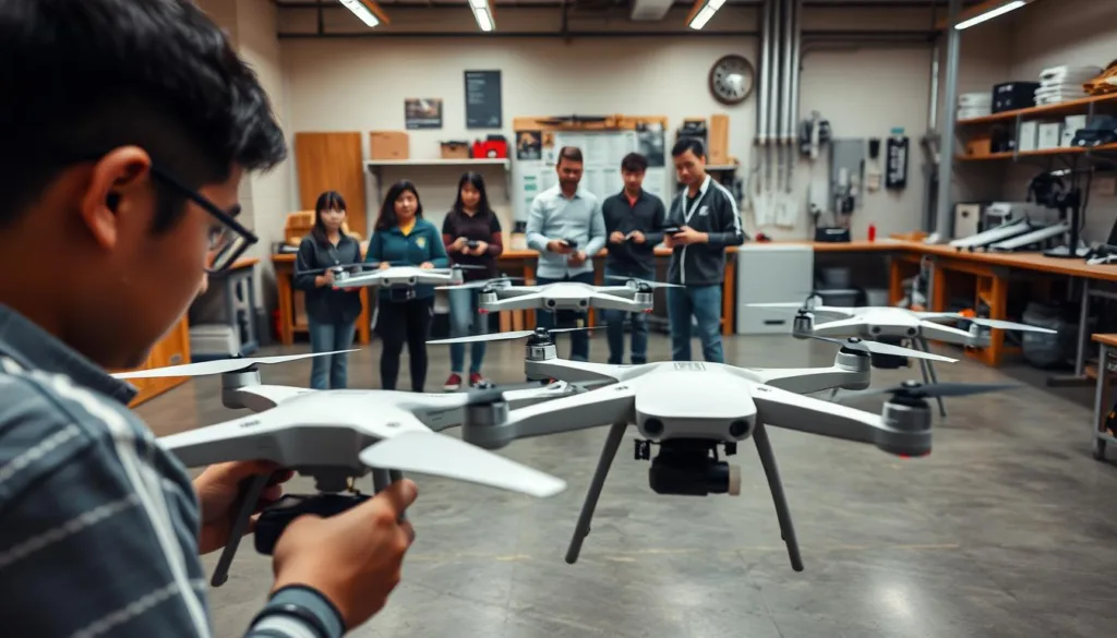 drone program equipment for vocational schools