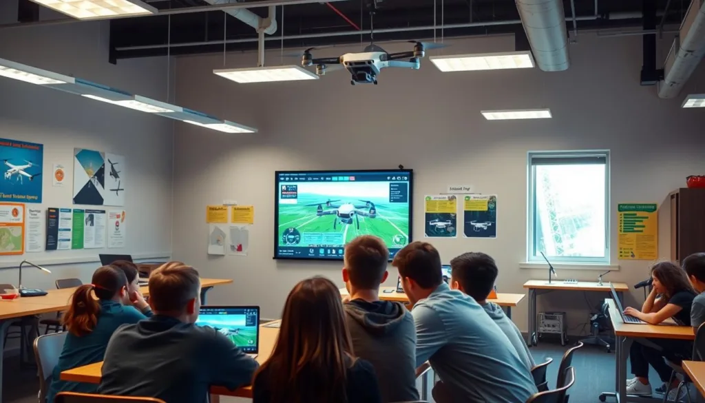 drone simulation software for schools