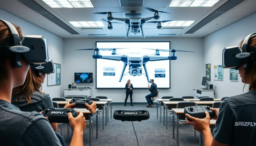 drone training simulator for students