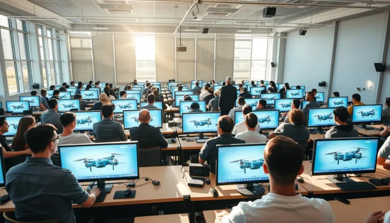 how to train drone pilots using realistic flight simulators in schools