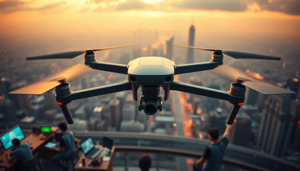 immersive drone experience